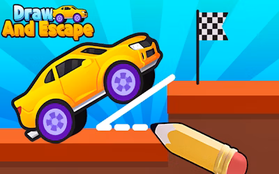 Car Games Draw And Escape